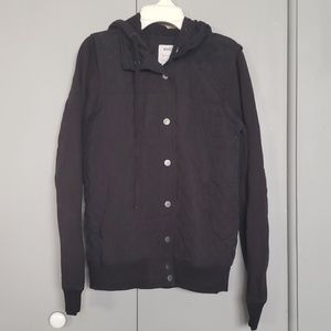 Button up sweatshirt